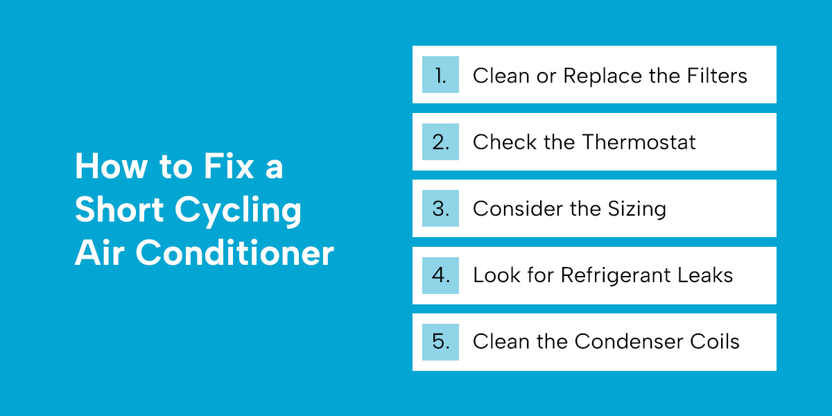 How to Fix a Short Cycling Air Conditioner